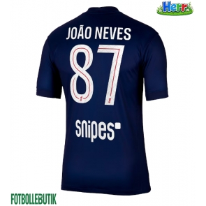 Paris Saint-Germain Joao Neves #87 Hemmatröja 2025-26 Kortärmad